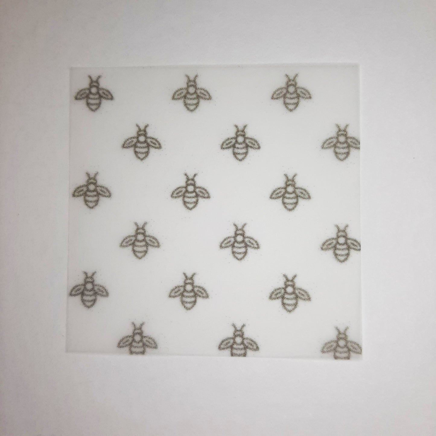 Transparentpapier Biene