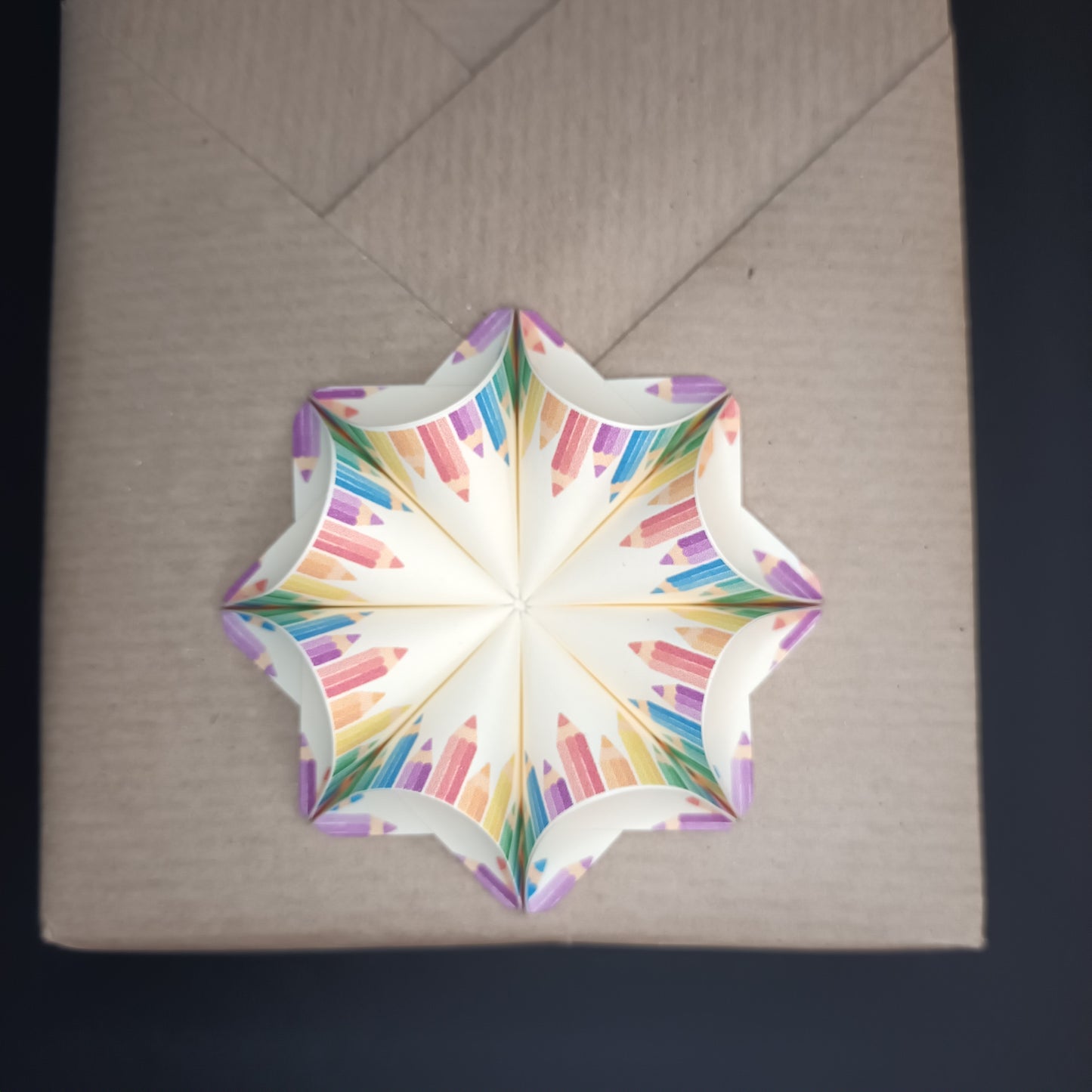 Motivpapier Buntstifte (Motiv 3)