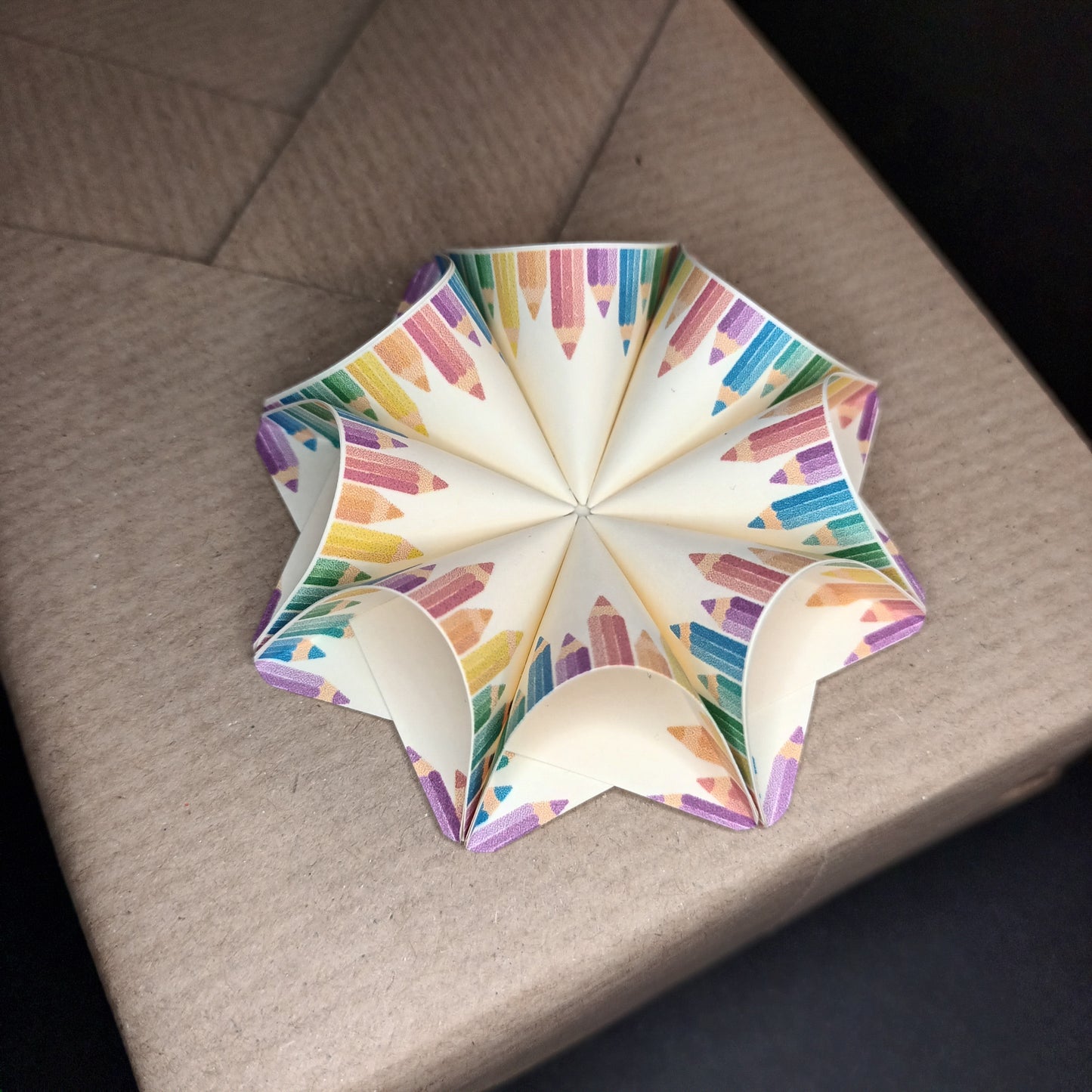 Motivpapier Buntstifte (Motiv 3)