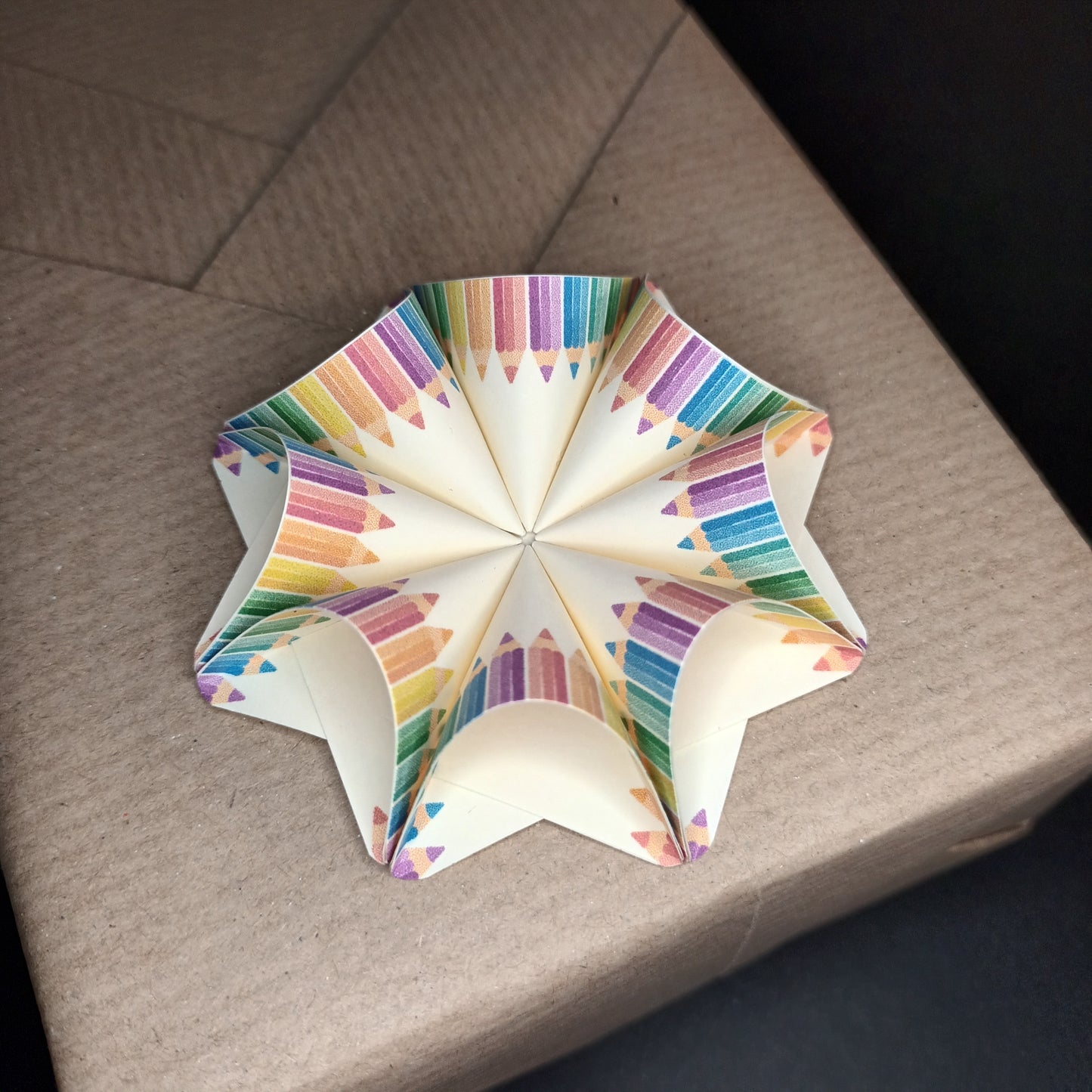 Motivpapier Buntstifte (Motiv 1 )