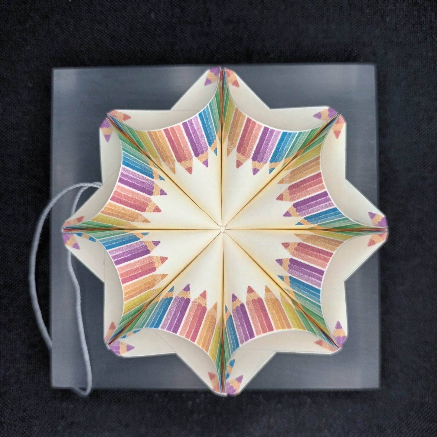 Motivpapier Buntstifte (Motiv 1 )