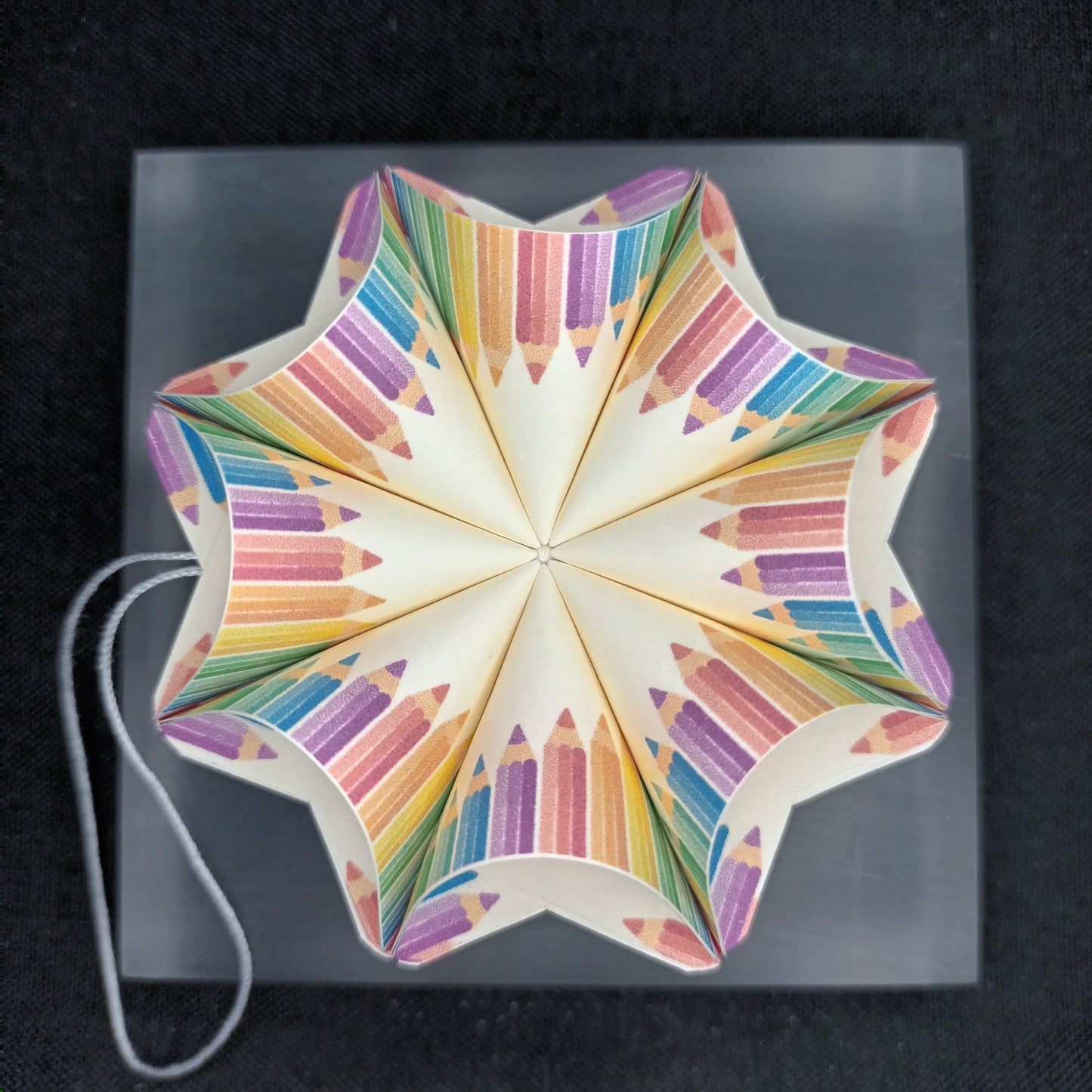 Motivpapier Buntstifte (Motiv 2)