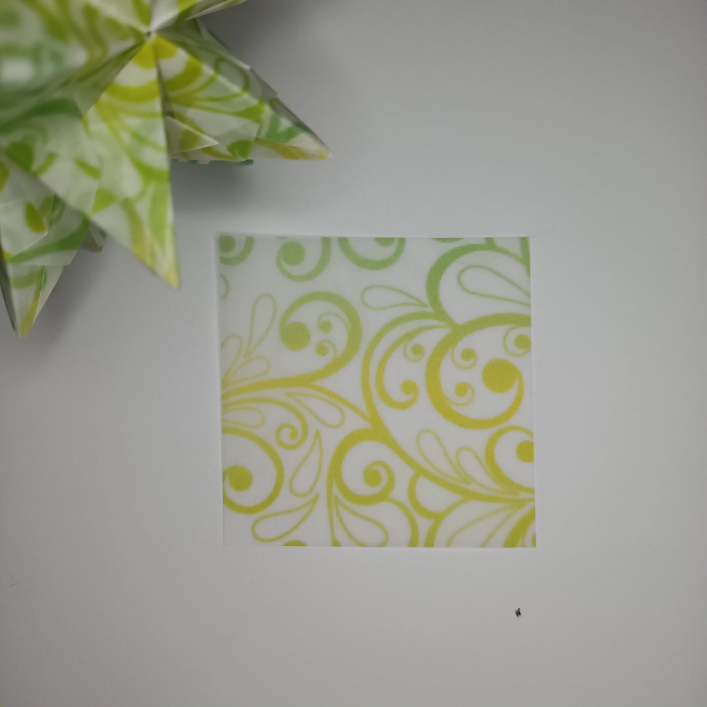 Transparentpapier Ranken mit Verlauf
