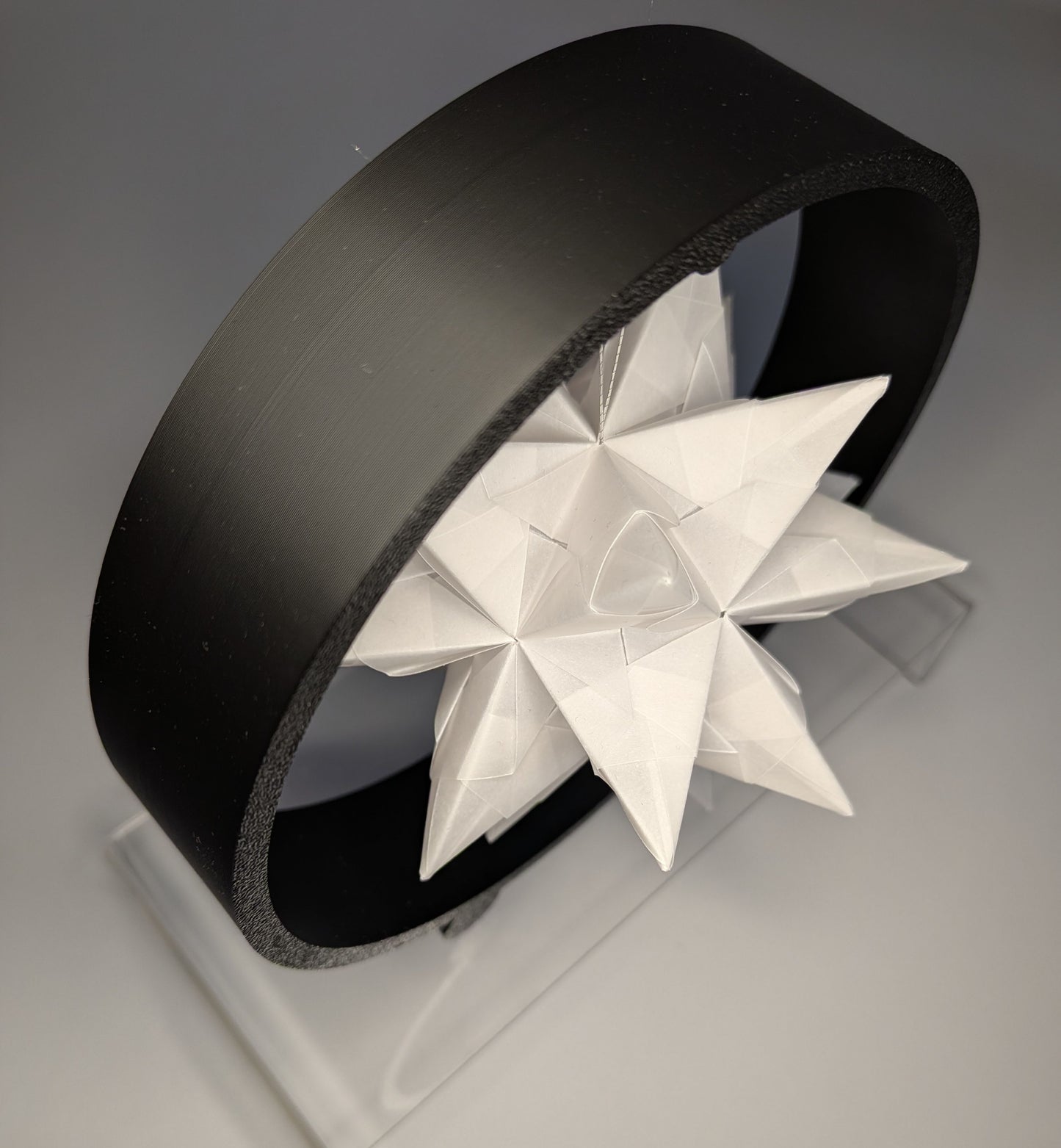 Ornamentständer "Ring" 2 Stück groß - 3D Druck