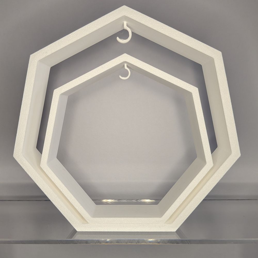 Ornamentständer "7eck" 2 Größen - 3D Druck