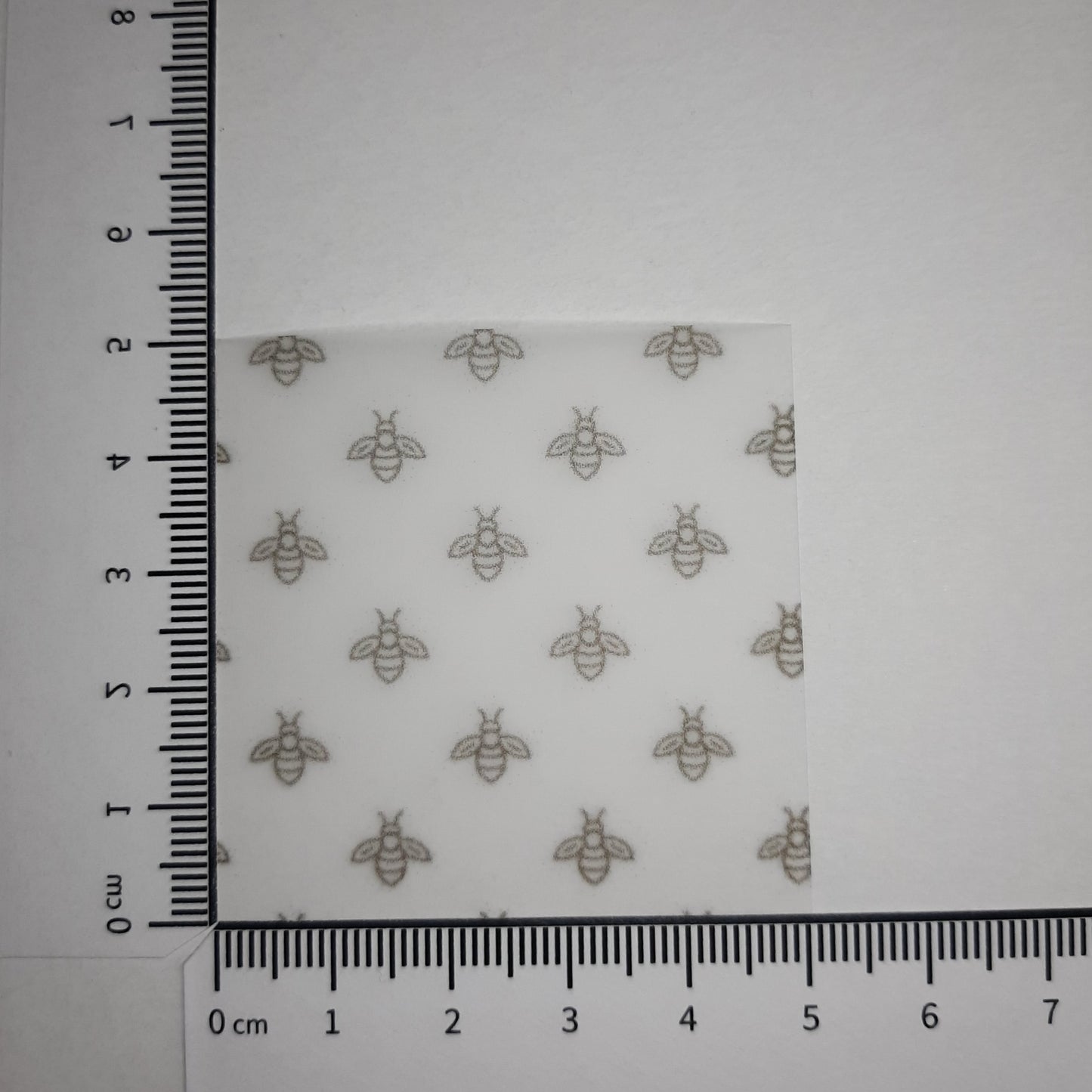 Transparentpapier Biene