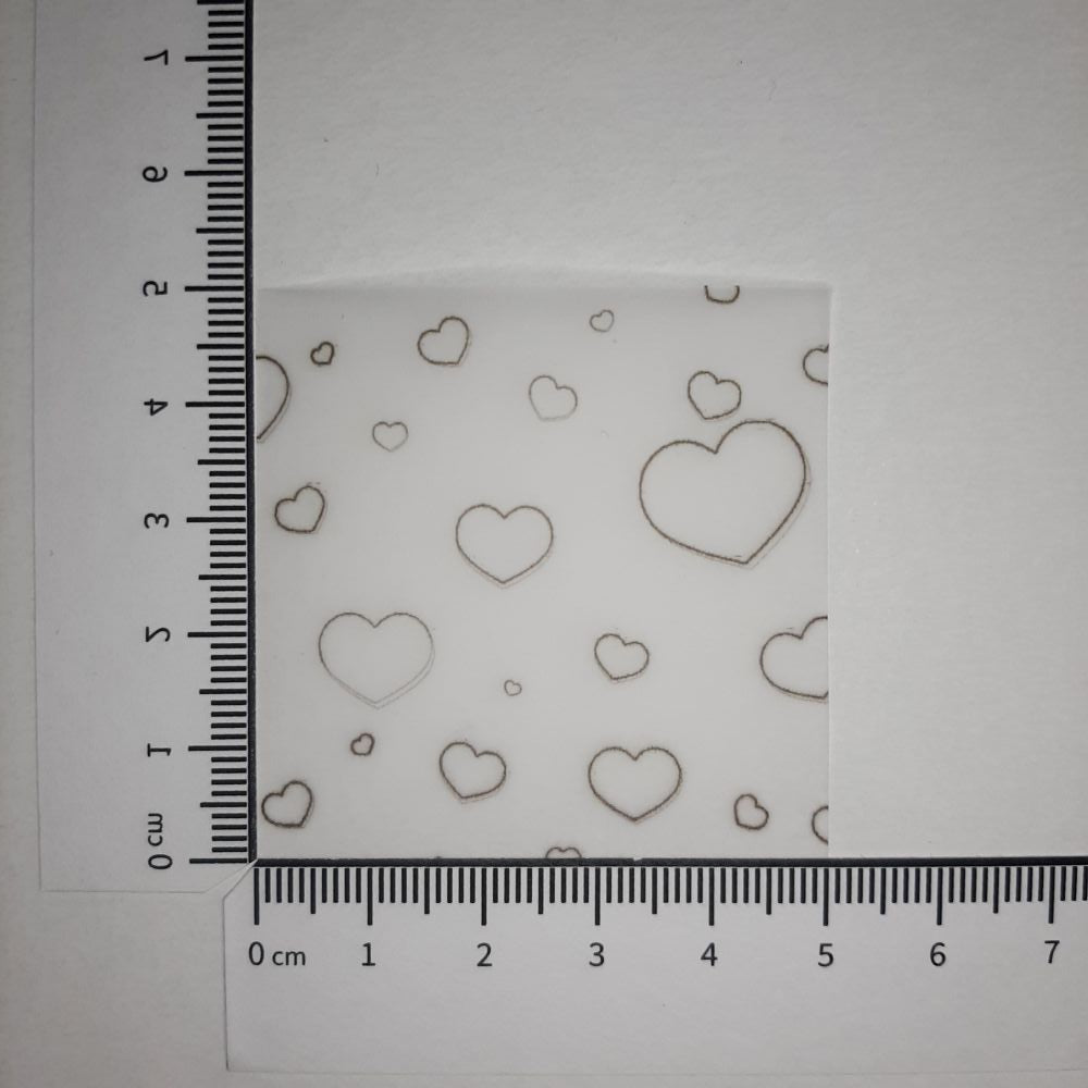 Transparentpapier Herz