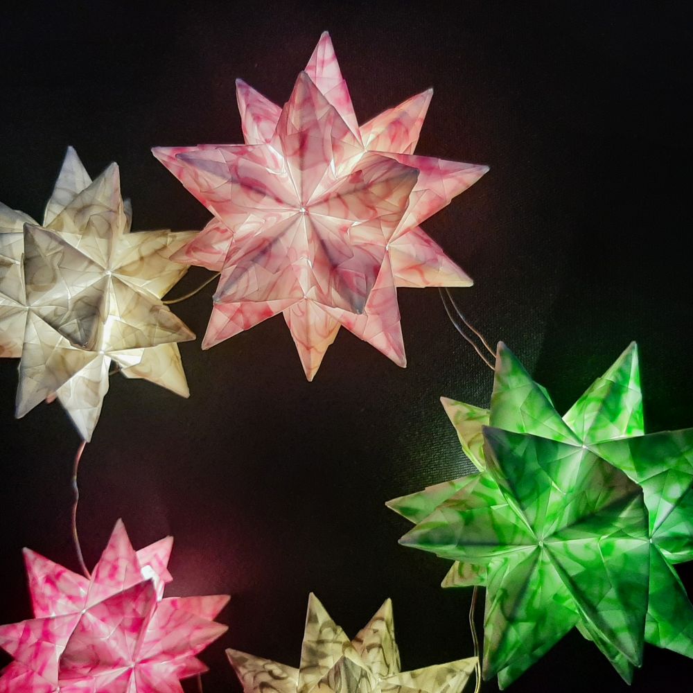 Transparentpapier Blätter