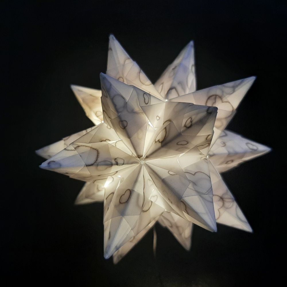Transparentpapier Herz