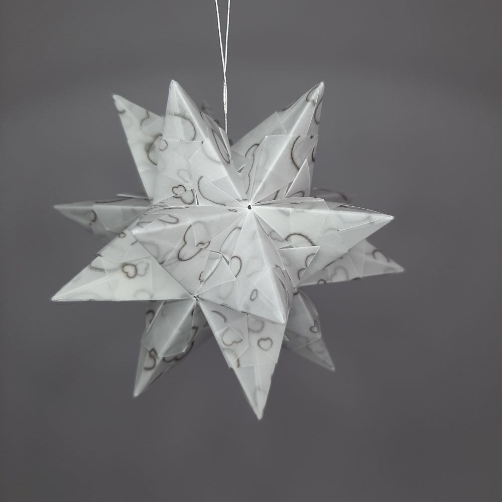 Transparentpapier Herz