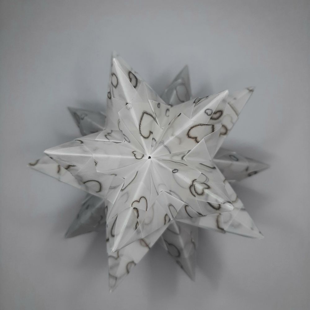 Transparentpapier Herz