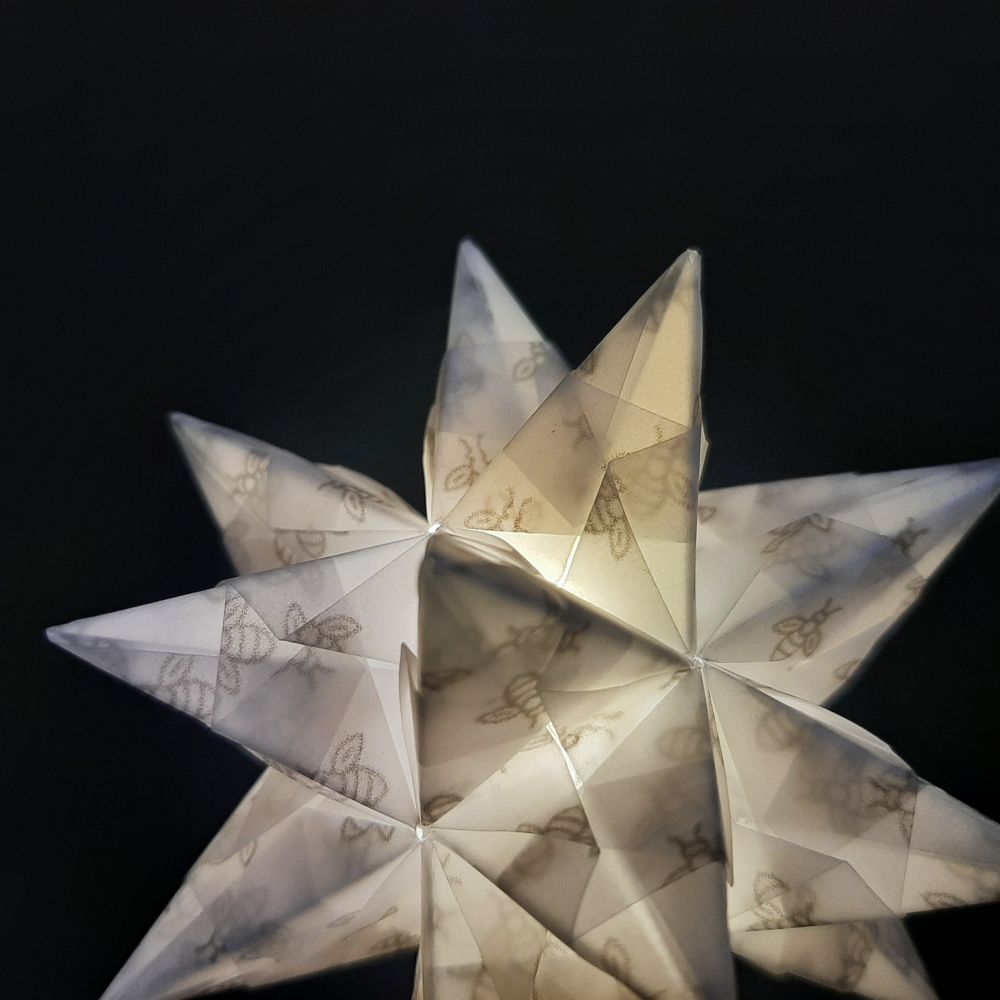 Transparentpapier Biene