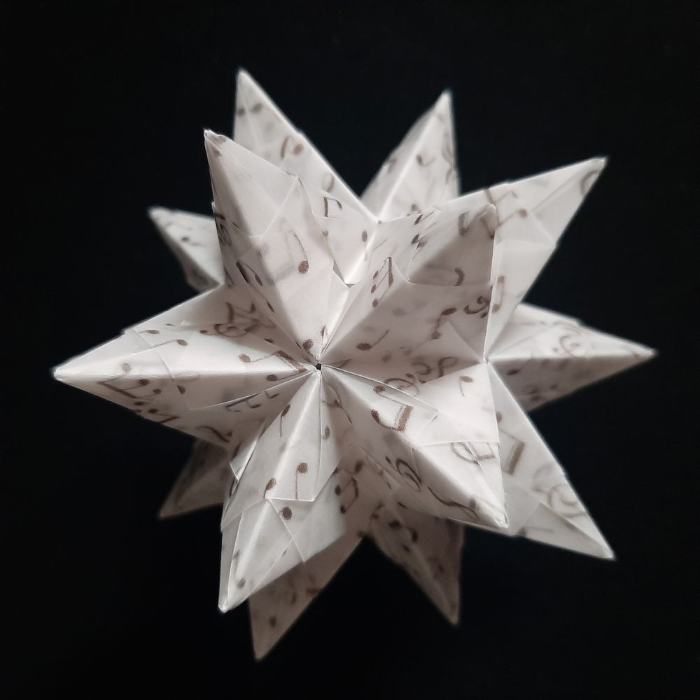 Transparentpapier Noten (Motiv 2)