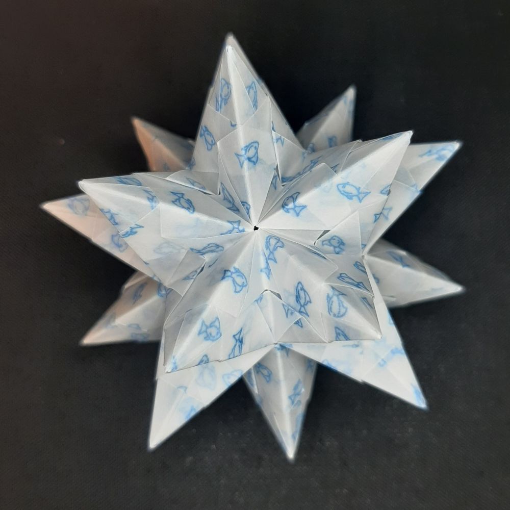 Transparentpapier Fisch