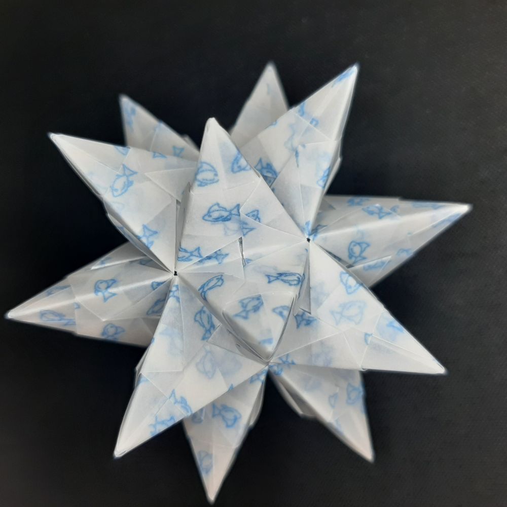 Transparentpapier Fisch