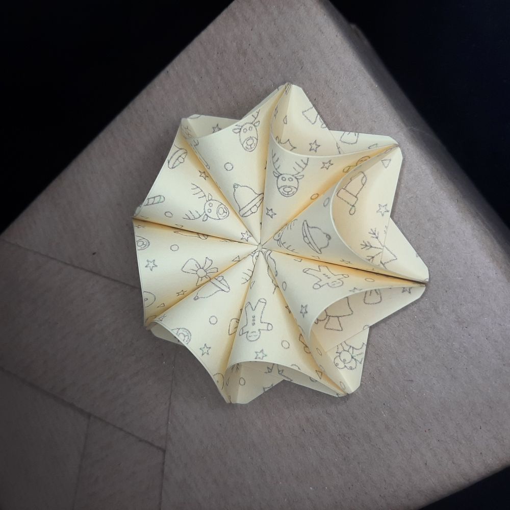 Motivpapier Weihnachtssymbole (Motiv 1)