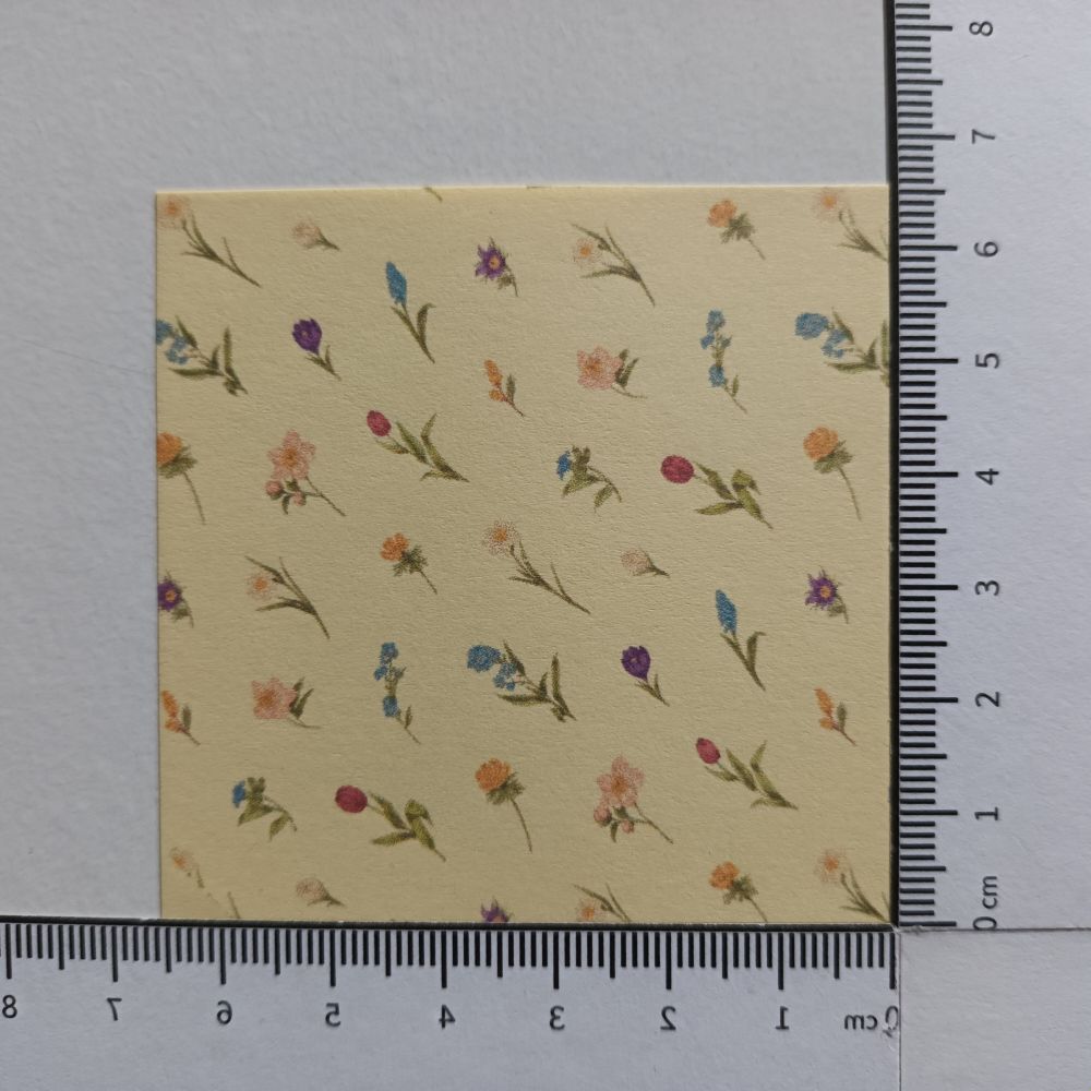 Motivpapier Wiesenblumen