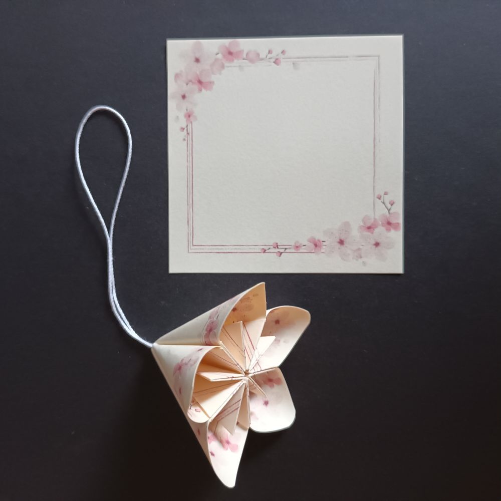 Motivpapier Kirschblüte Motiv 2