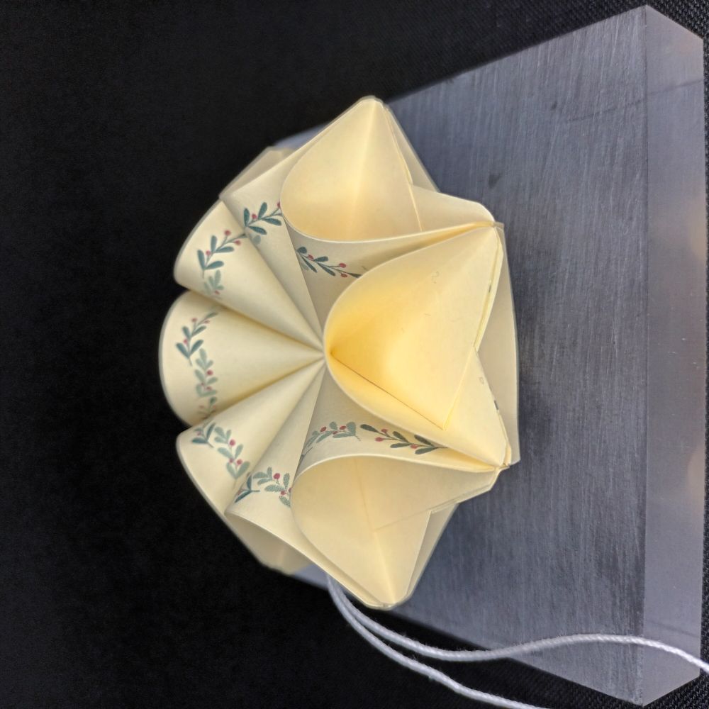 Dekoanhänger Blätterranke