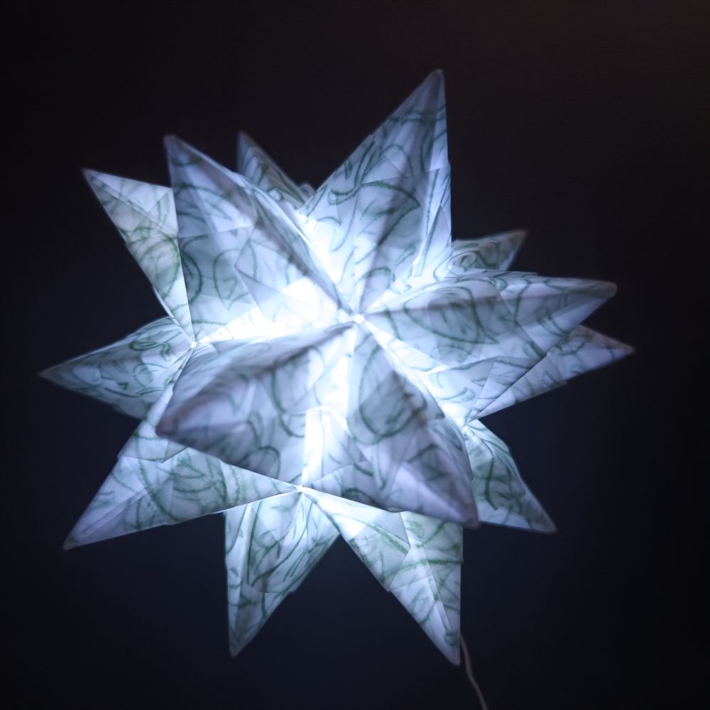 Transparentpapier Blätter (Motiv 3)