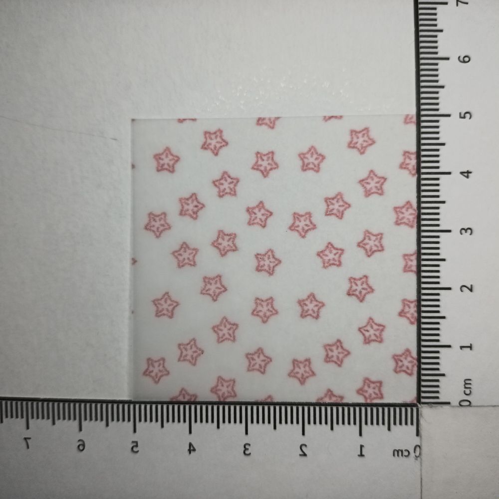 Transparentpapier Sternchen im Stern