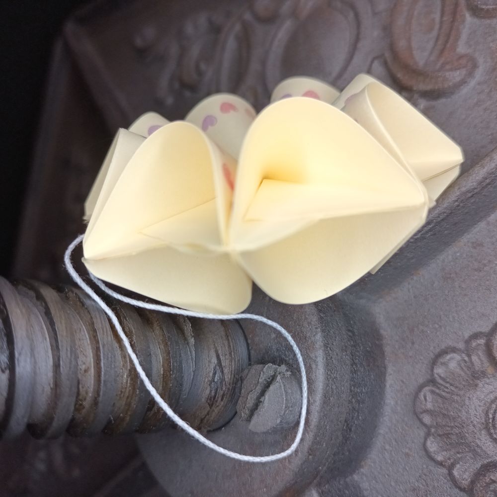 Motivpapier Herzgirlande