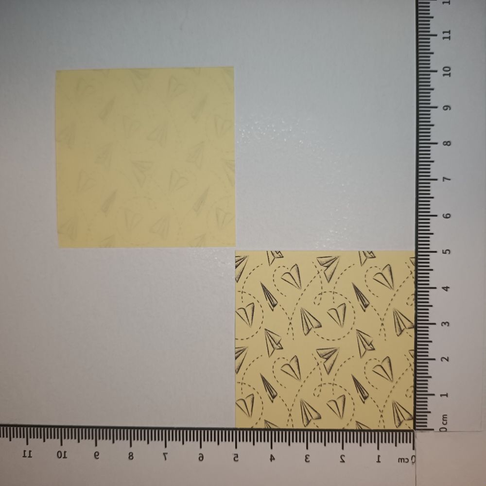 Motivpapier Papierflieger