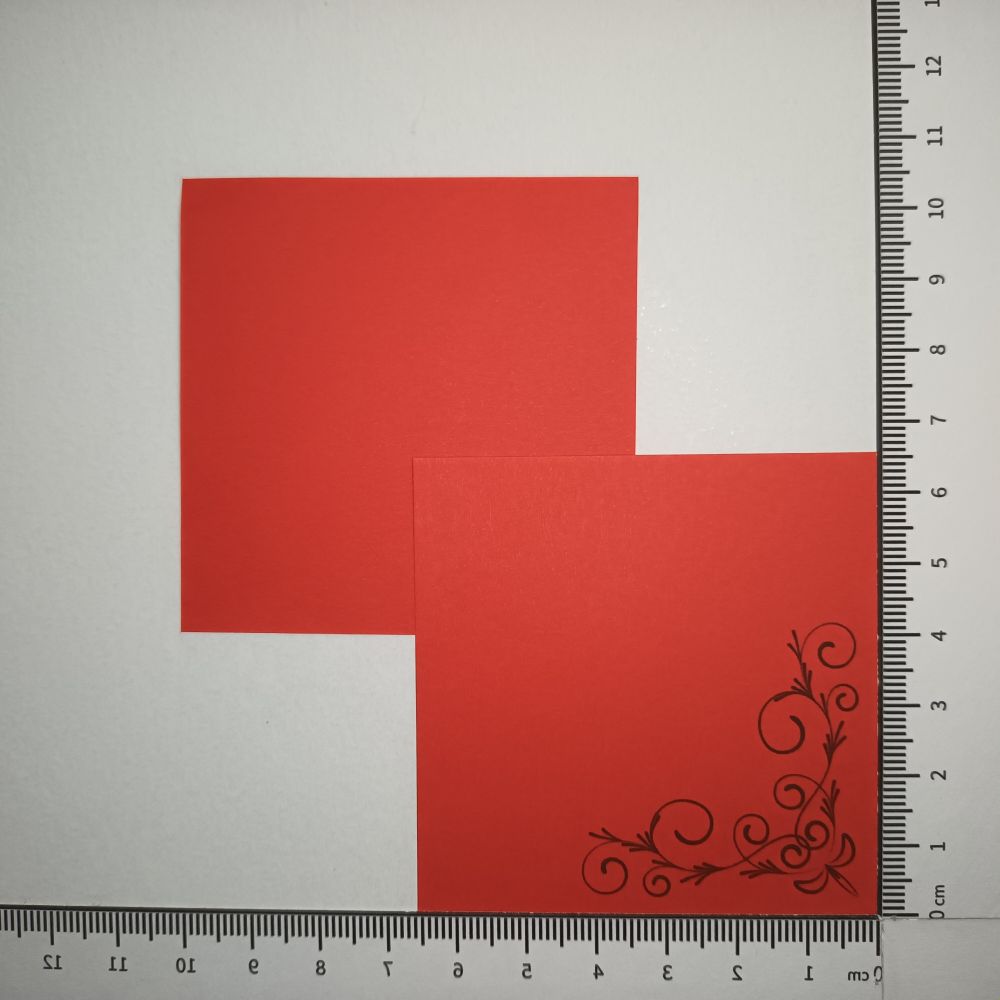 Motivpapier zarte Ranken schwarz (Motiv 2)