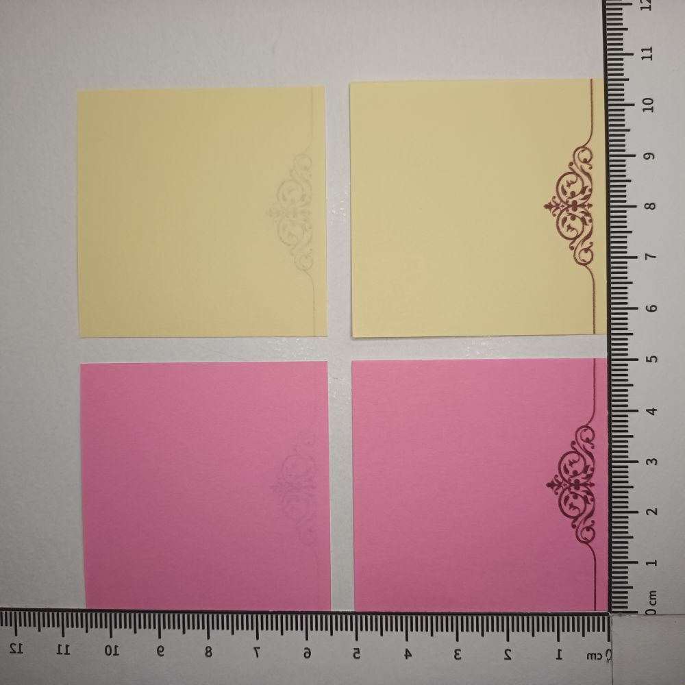 Motivpapier Ornament weinrot