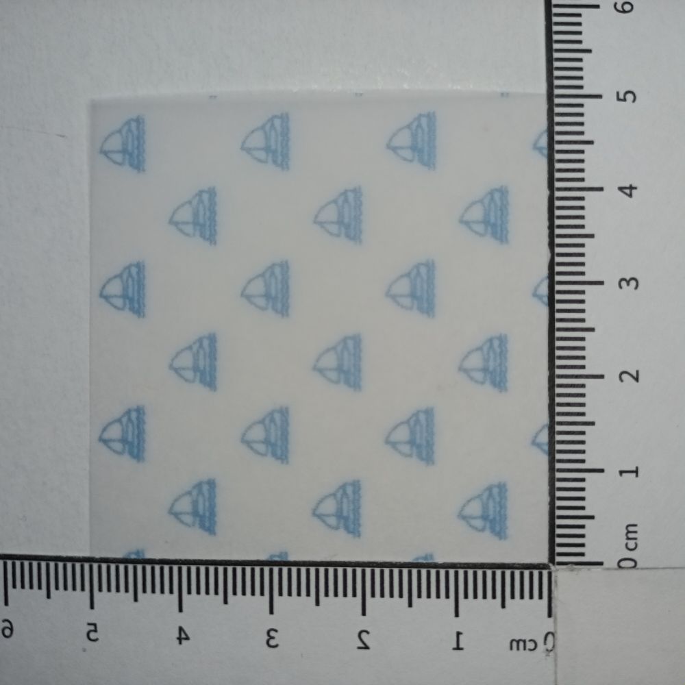 Transparentpapier Segelschiff
