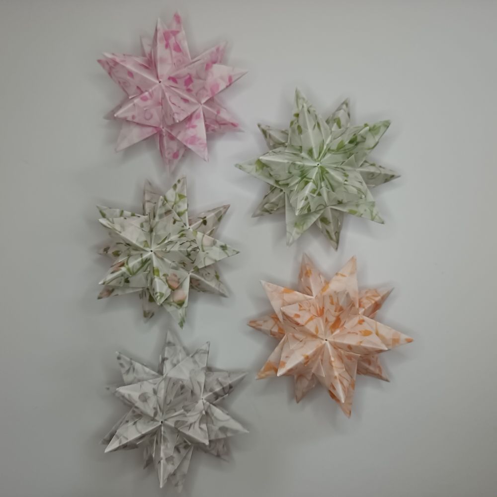 Transparentpapier Rosenranke