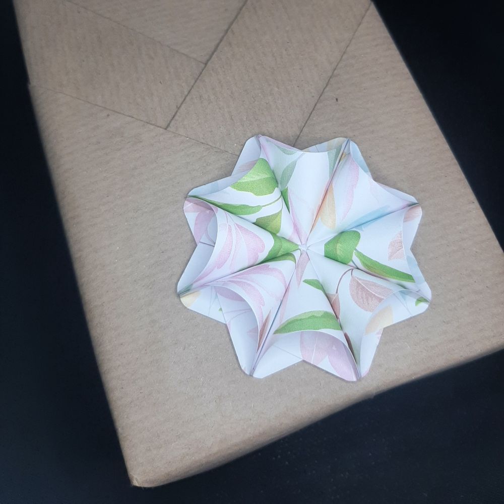 Dekoanhänger Blätter pastell