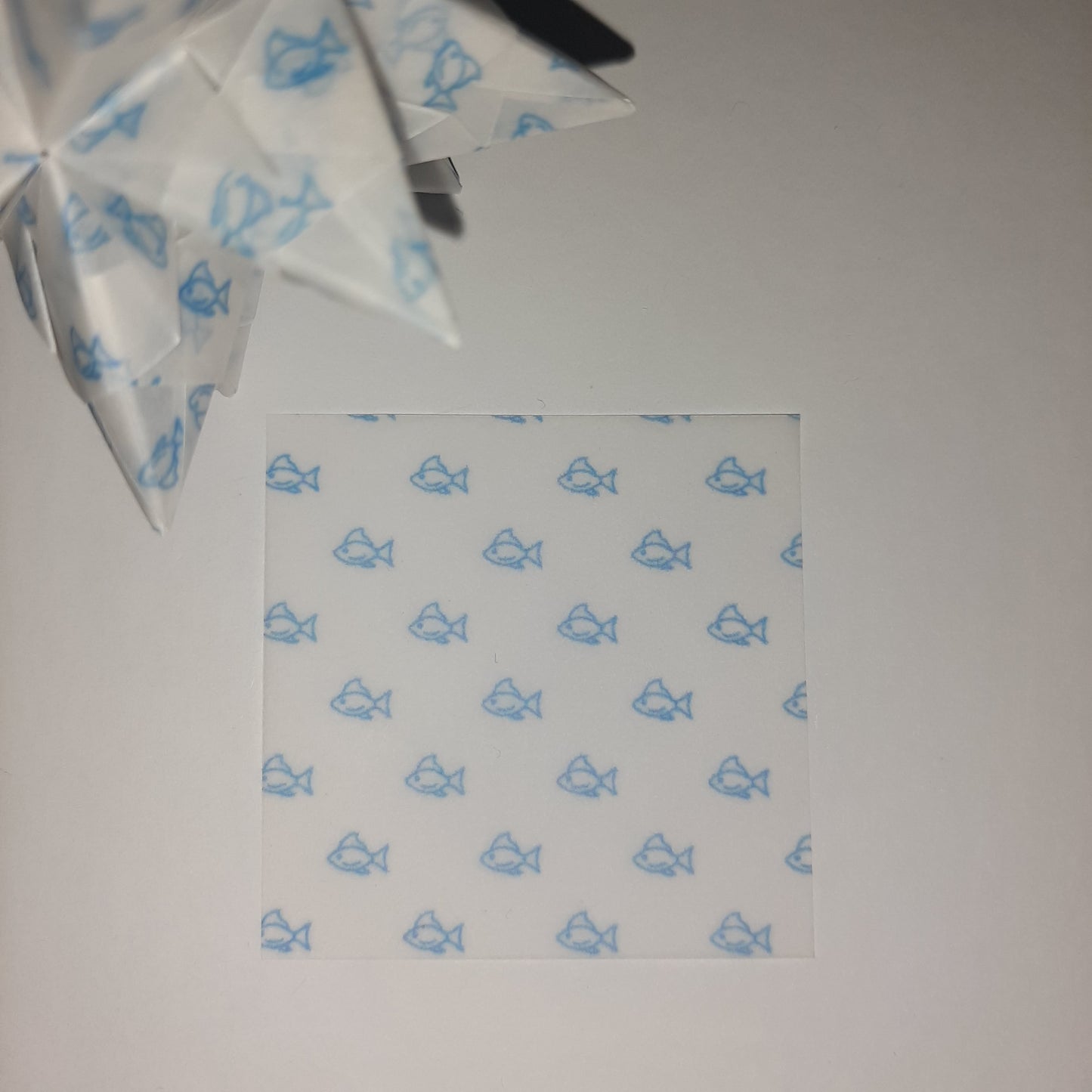 Transparentpapier Fisch