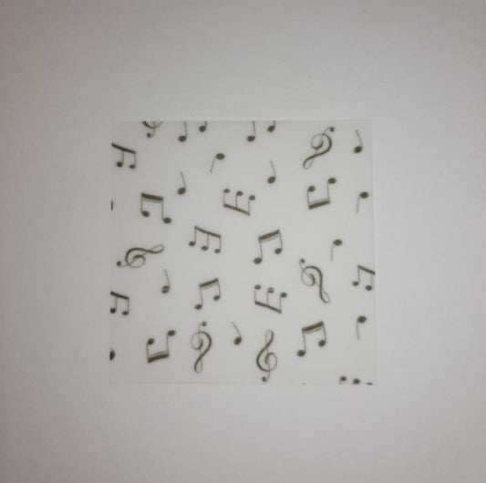 Transparentpapier Noten (Motiv 2)