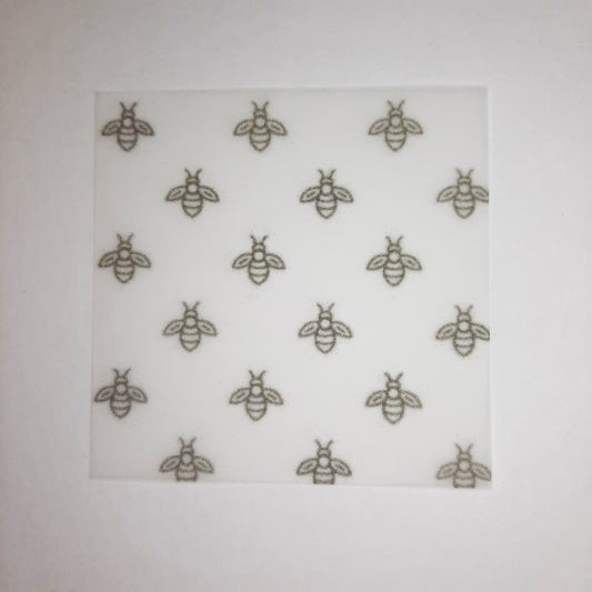 Transparentpapier Biene