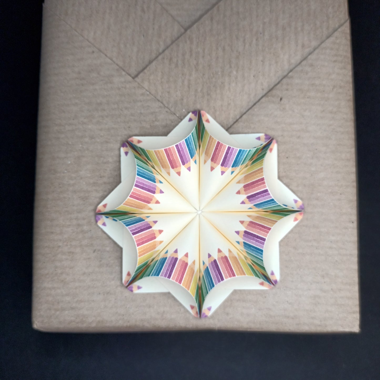 Motivpapier Buntstifte (Motiv 1 )