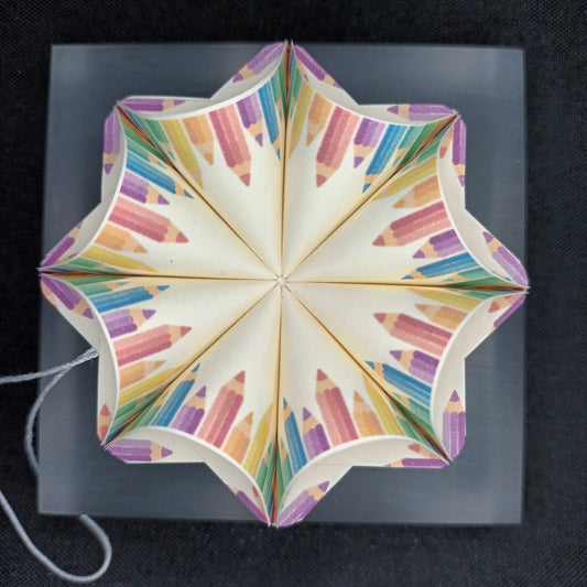 Dekoanhänger Buntstifte (Motiv 3)