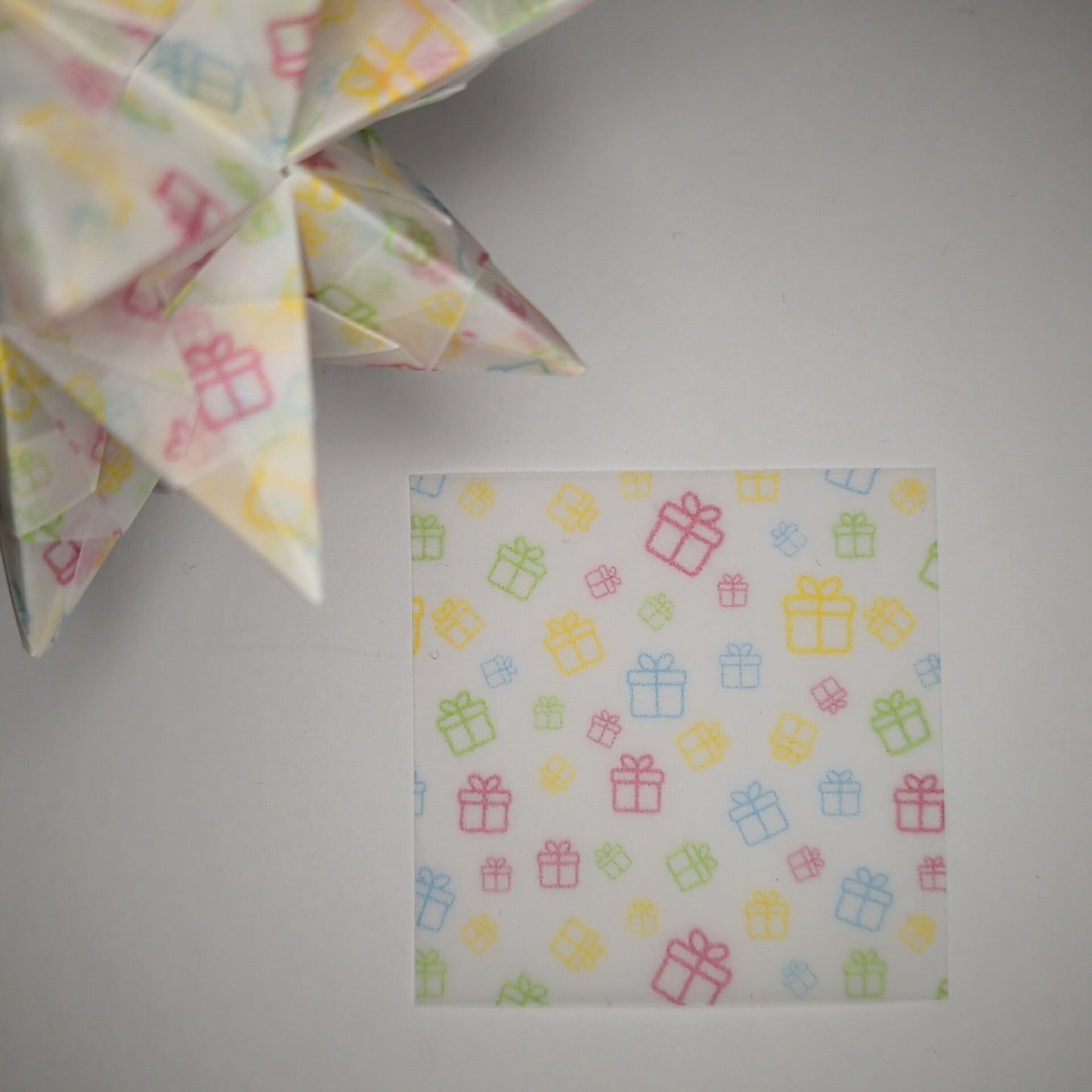 Transparentpapier Geschenke