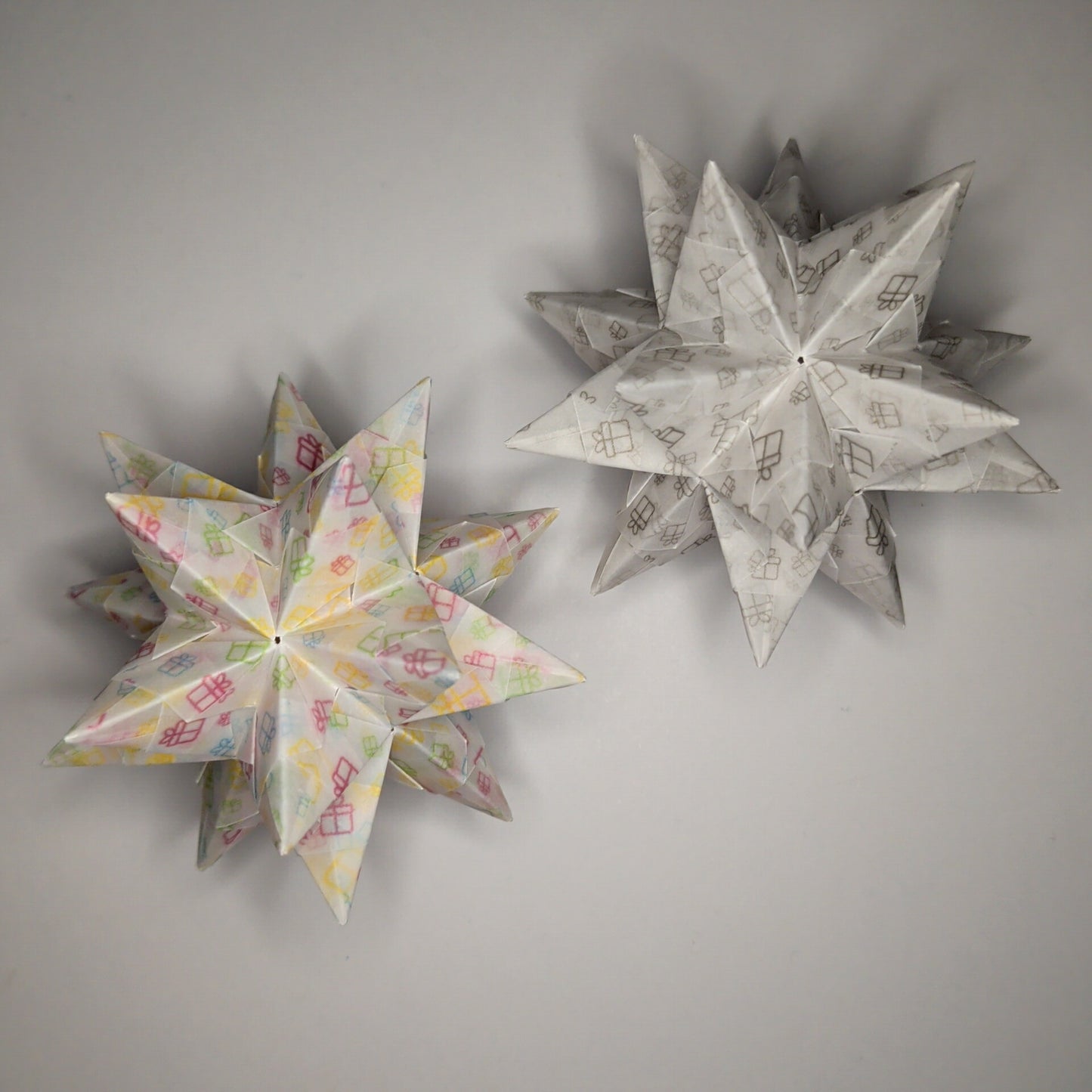 Transparentpapier Geschenke