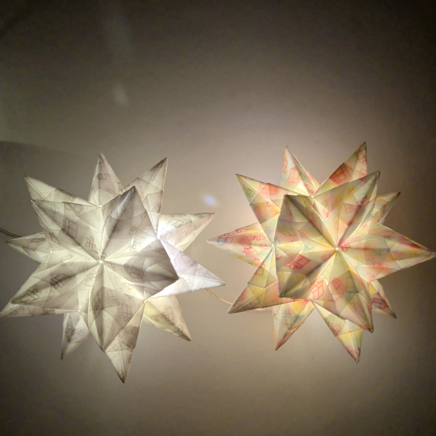 Transparentpapier Geschenke