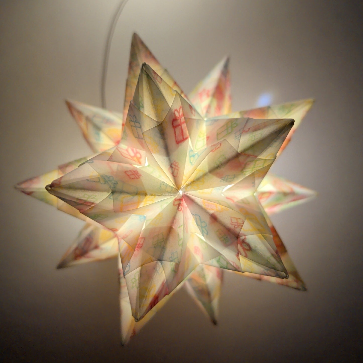 Transparentpapier Geschenke