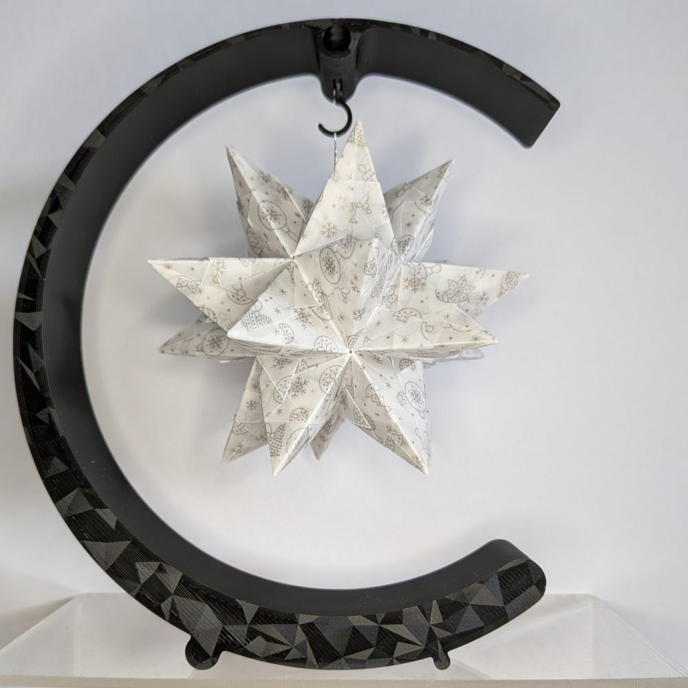 Transparentpapier Christbaumkugel