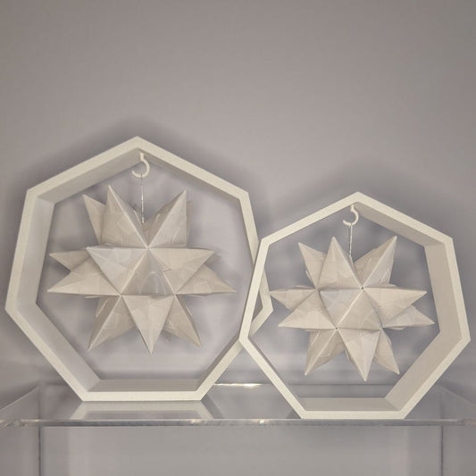 Ornamentständer "7eck" 2 Größen - 3D Druck
