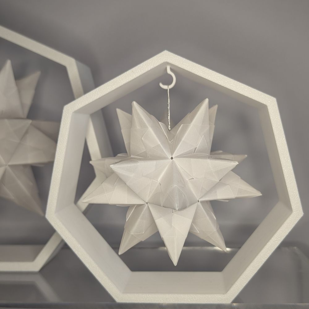 Ornamentständer "7eck" 2 Größen - 3D Druck