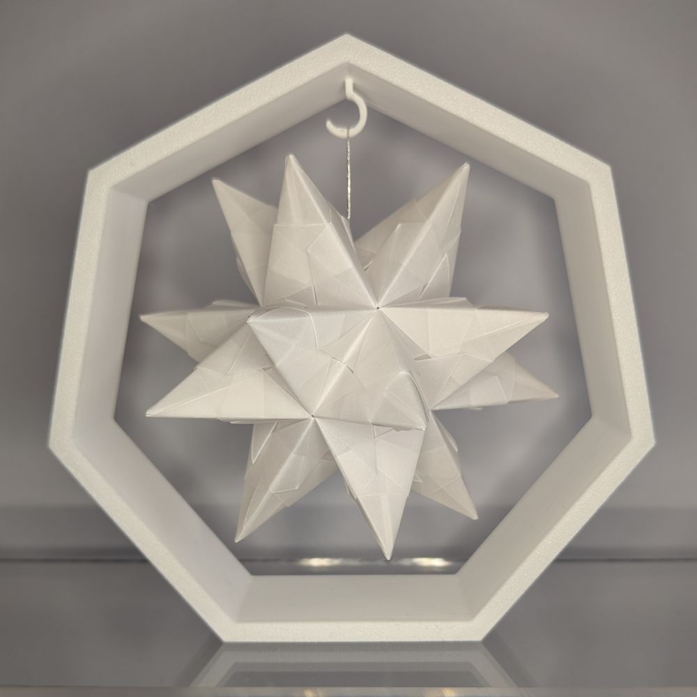Ornamentständer "7eck" 2 Größen - 3D Druck