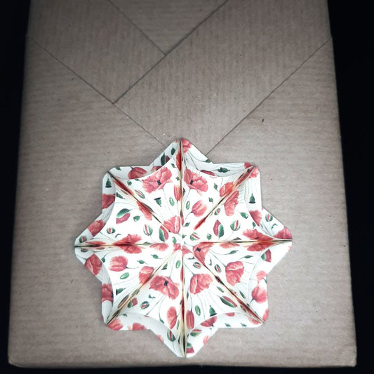 Motivpapier Mohnblume