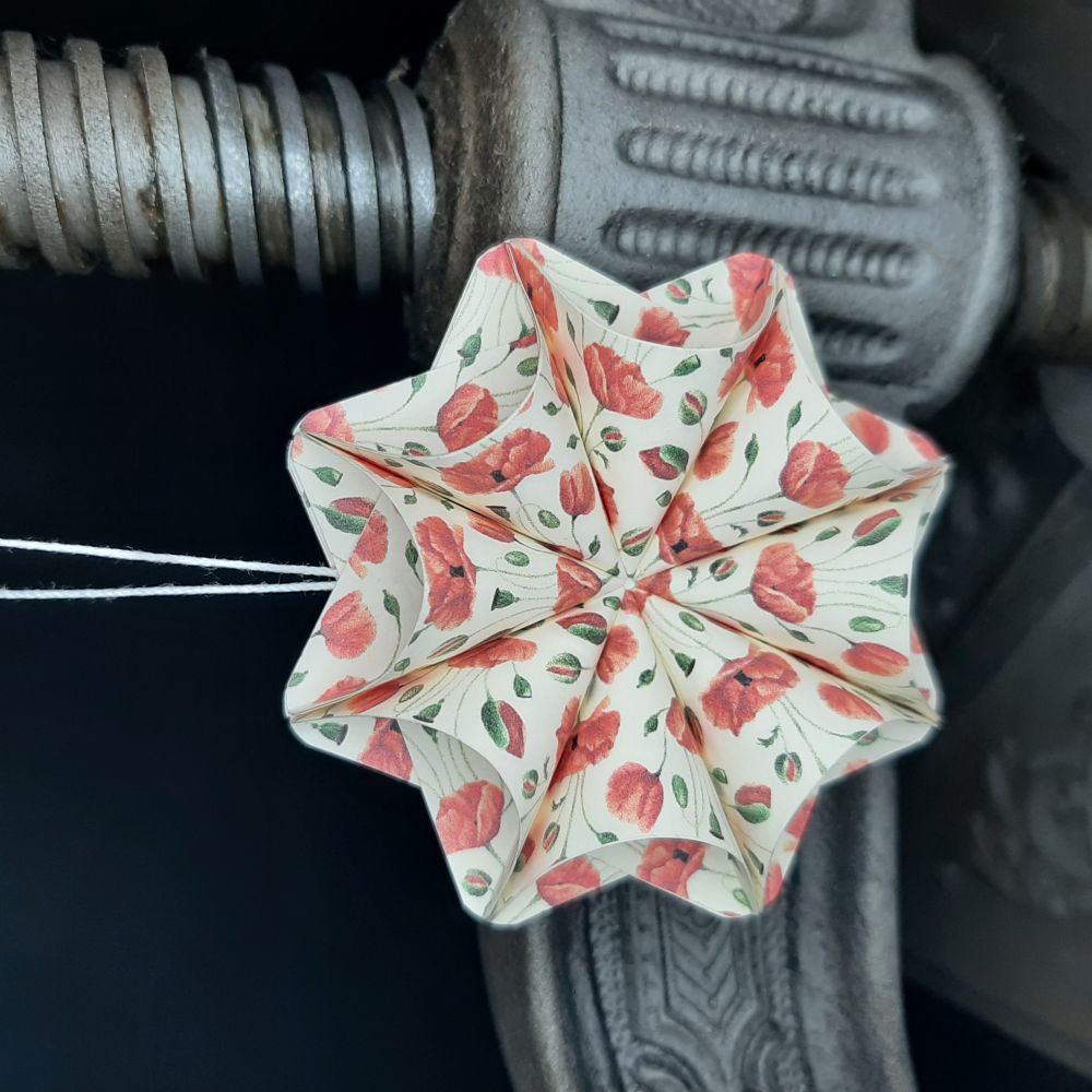 Motivpapier Mohnblume