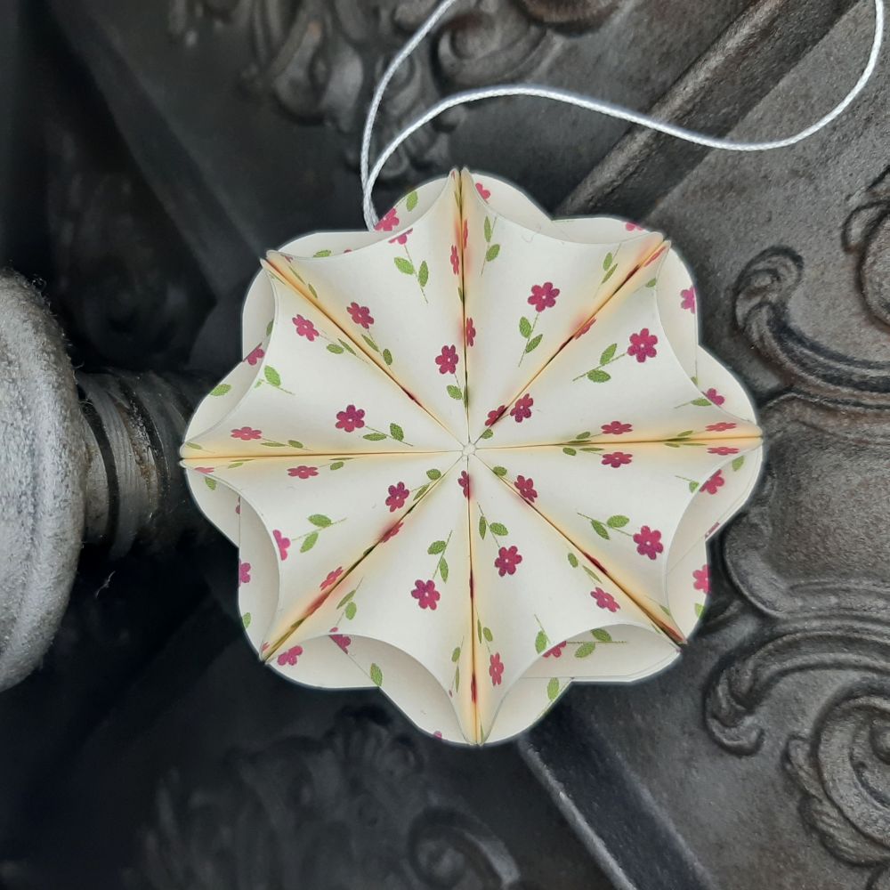 Motivpapier kleine Blümchen