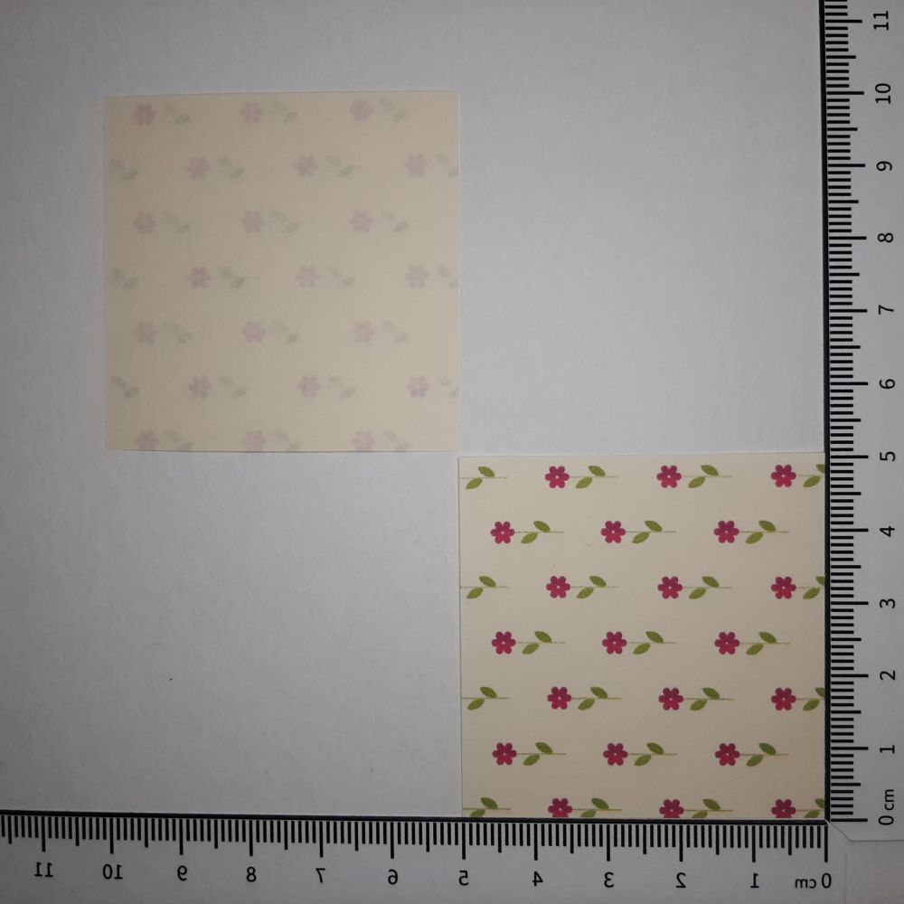 Motivpapier kleine Blümchen