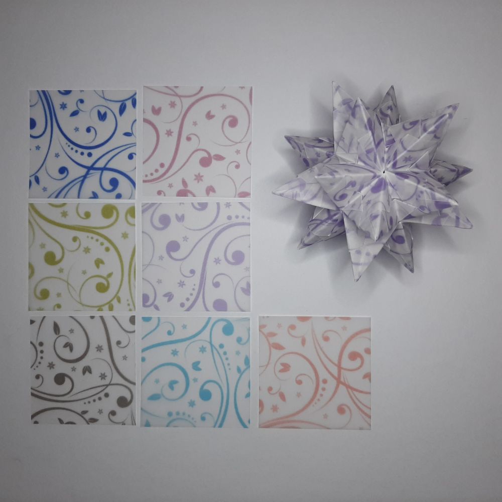 Transparentpapier Ranken